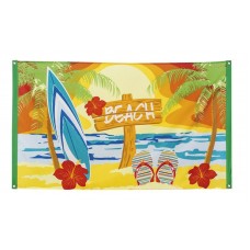 Polyester vlag 'Beach' (90 x 150 cm)